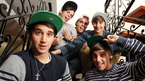 From left to right: Luke, Skip, James, Jai, Beau