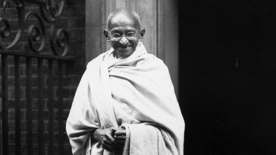 A photo of Mahatma Gandhi (courtesy of Central Press/Hulton Archive/Getty Images)
