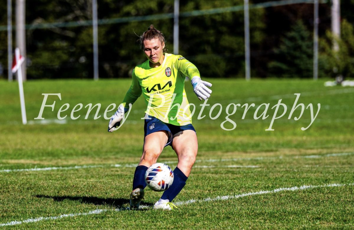 Maddy Willis takes a goal kick in Wednesdays game against ORR