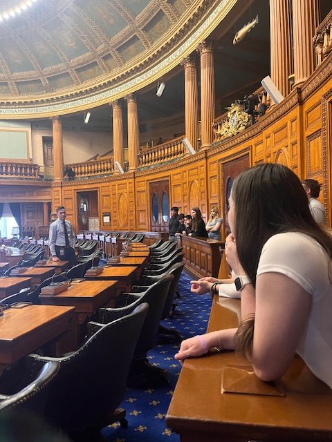 Student Council's Field Trip to the State House